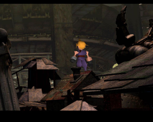 Final Fantasy 7 slums